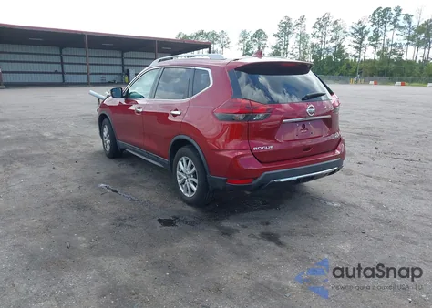 2018 Nissan Rogue Sv z USA, uszkodzony, nr VIN 5N1AT2MT7JC730365